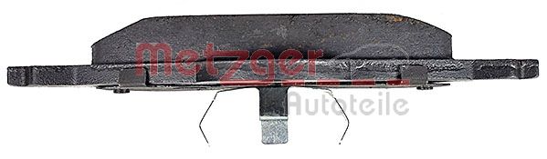 METZGER 1170114 Bremsbelagsatz, Scheibenbremse